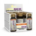 Magneesiumi ja kaaliumi ampullid Olimp CHELA-MAG B6 SHOT, 9 x 25 ml, apelsinimaitselised