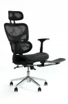 Kontoritool Sesto Senso K80G jalatoega, must