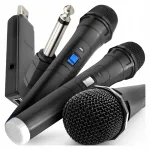 Juhtmevaba d&uuml;naamiline mikrofon karaoke ja lava jaoks