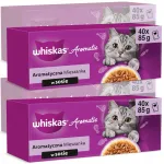 Whiskas Aromatic niiske kassitoit kastmes, 160 x 85 g