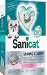 Bentoniidist kassihiet SANICAT Strong Clumps, valge, imikupuudri l&otilde;hnaga, 6 l