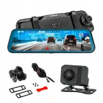 Peiying Basic L200 auto peegel DVR ja tagakaameraga 4K