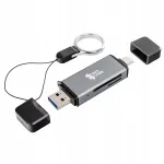 SD kaardi lugeja USB-C / USB-A, Micro SD, SDHC