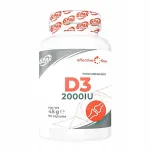 Toidulisand 6PAK Nutrition Vit D3 2000 IU 90 kapslit
