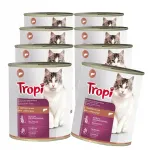 Tropi maksapalaid kastmes kassidele, 8 x 830 g