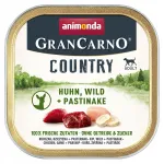 ANIMONDA GranCarno Country koerakonservid kanaga, hirve- ja pastinaagiga, 150 g