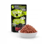 M&auml;rg kassitoit Lucky Lou SuperMono metssea lihaga, 125 g, suhkruvaba, sobib allergikutele