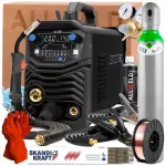 Keevitusmasin SPARTUS EASYMIG 210 PULSE, 230V, 200A, TIG Lift, 2 keret