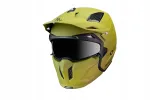 Motorratturi kiiver MT Helmet Streetfighter SV, roheline matt, suurus M