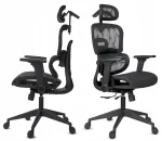 Ergonoomiline kontoritool GIOSEDIO PXV004 reguleeritavate k&auml;etugedega