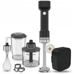 Juhtmevaba k&auml;simikser KitchenAid 5KHBRV75BM akuga