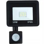 LED prožektor 10W 6000K IP66 liikumis- ja h&auml;marusanduriga