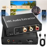 Helimuundur HDMI-st Toslink Coaxial Cinch Ja