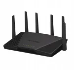 Juhtmevaba v&otilde;rgu ruuter Synology RT6600AX, kolmesageduseline, Wi-Fi 6, 1.8 GHz neljatuumaline protsessor