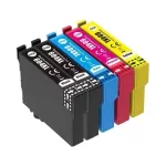 Epson T604 XL tindikomplekt, 5 v&auml;rvi (CMYK+must)