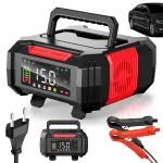 Auto aku laadija 12V/24V, 9-astmeline, taastamisfunktsiooniga