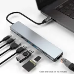 USB-C 8-&uuml;hes USB jagaja