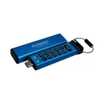 USB m&auml;lupulk Kingston IronKey Keypad 200C 512 GB, USB 3.1, Type-C, sinine