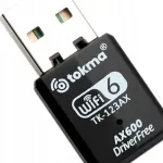Traadita v&otilde;rguadapter AX600, Wi-Fi 6, USB, 600 Mbps, 5 GHz, WPA3, nano suuruses