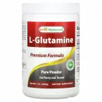 L-glutamiin Best Naturals, 454 g