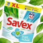 Savex Premium Caps Pure&Clean pesukapslid, 42 tk