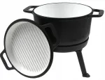 Malma katel MK604 12 l, emailitud, 3in1 grill koos kaanega