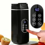 Kaasaskantav juhtmevaba blender, 420 ml, must