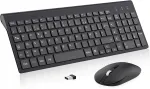 Traadita klaviatuur ja hiir, USB, AZERTY FR, 2.4 GHz