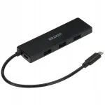 USB jaotur UNITEK H1336BBK01, USB 3.0, 20 cm
