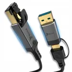 USB-C/USB-A RJ45 v&otilde;rgukaabel 1Gb/s, 3 m