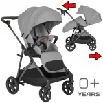 Carrello Costa 2in1 vanker suurte ratastega, 0-22 kg