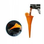 Plastikust kann, 28 cm, oranž
