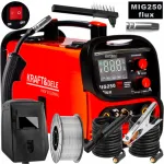 Poolautomaatne keevitusinverter KRAFT&DELE, MIG/MAG/MMA/TIG, 20&ndash;250A, 230V