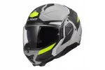 LS2 FF910 Advant II mootorratturi kiiver, must/hall/kollane, XXL