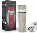 Veepudel LAICA MyLAICA 550 ml FAST DISK filtriga, roostevaba