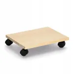 Ratastega kastivedu, puidust platvorm 35x27