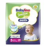 BABYLINO Pants 5 Junior m&auml;hkmed 10-16 kg, 20 tk Sensitive