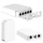 V&auml;line PoE kordaja, 5x RJ45, 10/100 Mbps, IP55, 4x15 W, VLAN, v&otilde;rgukaamerate jaoks