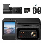 Videosalvesti DDPAI Z60 Master 4K + 2K tagakaamera juhtmega komplektiga, 128GB