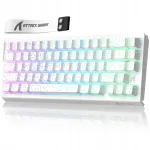 Magnetiline klaviatuur Attack Shark X68 HE, valge