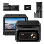 Salvesti DDPAI Z60 Master 4K HDR + 2K tagumine + sisemine kaamera + 256GB