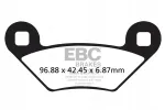Piduriklotsid EBC FA475R