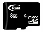 Team 8GB must microSDHC m&auml;lukaart