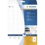 HERMA kleepsud, valged, A4, 30,5x16,9 mm, 2400 tk, tindiprinteritele