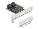 Delock 90890 kontrollerikaart, PCIe x4, 5 SATA pesa, madal profiil