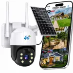 V&auml;ljas p&auml;ikeseenergia kaamera liikumisanduriga, 4G LTE, 3MP, kahepoolse heliga