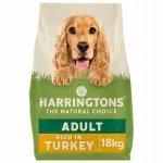 Kuivtoit koertele Harringtons kalkunilihaga, 18 kg