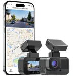 Autokaamera KRUNIA 2K WiFi GPS WDR &ouml;&ouml;režiimi ja 170&deg; vaatenurgaga