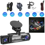 Salvesti 3 kaameraga: esi-, taga- ja 1080P sise-kaamera