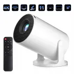 Mini LED projektor, nutikas, 4K, Androidiga, 180&deg; p&ouml;&ouml;ratav, kodukino jaoks